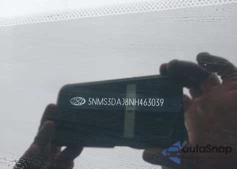 2022 Hyundai Santa Fe Sel из США, поврежденный, VIN 5NMS3DAJ8NH463039